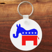 Porte-clés INDÉPENDANT ET BIPARTISAN - Hybride entre âne et é (Recto)