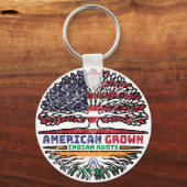 Porte-clés Indian India US American États-Unis Tree (Recto)