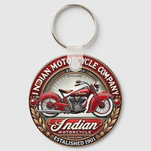 Porte-clés Indian Motorcycle (Recto)