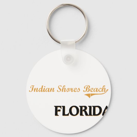 Porte-clés Indian Shores Beach Florida Classic (Recto)