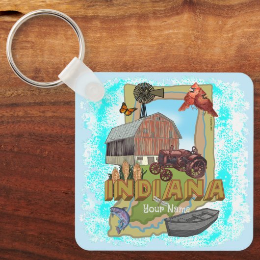 Porte-clés Indiana (Recto)