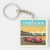 Porte-clés Indiana vintage (Devant)