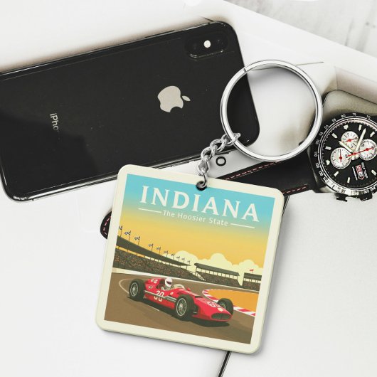 Porte-clés Indiana vintage