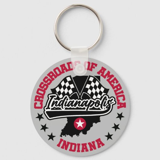 Porte-clés Indianapolis, Indiana (Recto)