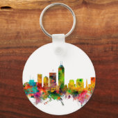 Porte-clés Indianapolis Indiana Skyline (Recto)