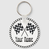 Porte-clés Indicateur À damiers (Recto)
