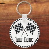 Porte-clés Indicateur À damiers (Recto)