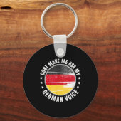 Porte-clés Indicateur Allemand _ _ Ne Me Faites Pas Utiliser (Recto)