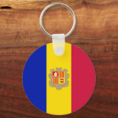 Porte-clés Indicateur Andorre (Recto)