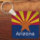 Porte-clés Indicateur Arizona personnalisé (Recto)