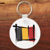 Porte-clés Indicateur Brush Belgique (Recto)