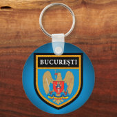 Porte-clés Indicateur Bucarest (Recto)