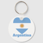 Porte-clés Indicateur cardiaque de l'Argentine (Recto)