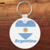 Porte-clés Indicateur cardiaque de l'Argentine (Recto)