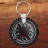 Porte-clés Indicateur de cap de l'aéronef (Recto)