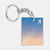 Porte-clés Indicateur de clé acrylique de CONTRAIL (Devant gauche)