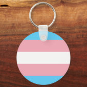 Porte-clés Indicateur de fierté transgenre (Recto)