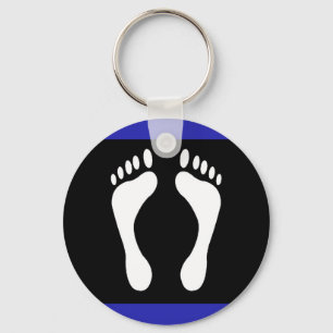 Porte-clés Indicateur de la fidélité du pied (Empreinte)