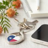 Porte-clés Indicateur d'état du Texas (Côté )