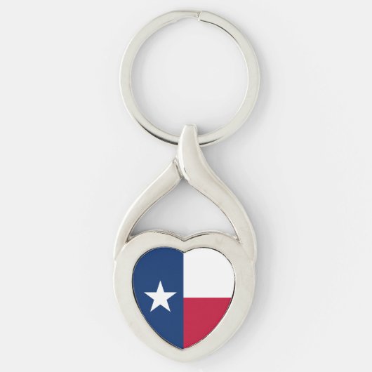 Porte-clés Indicateur d'état du Texas (Devant)