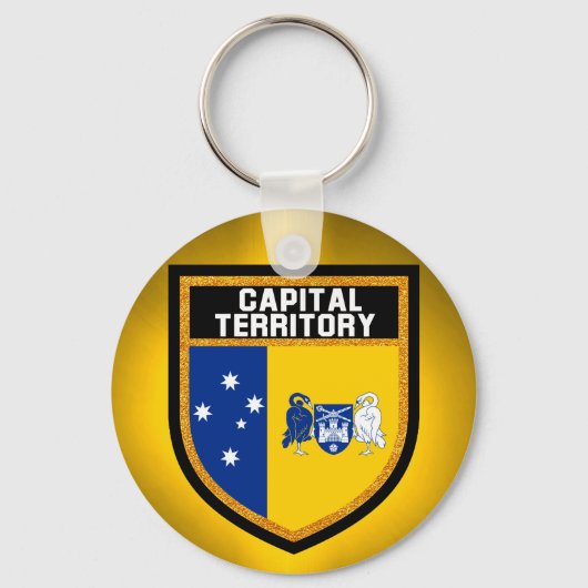 Porte-clés Indicateur du territoire de la capitale (Recto)