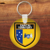 Porte-clés Indicateur du territoire de la capitale (Recto)