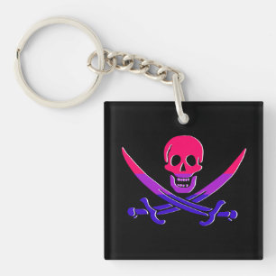 Porte-clés Indicateur PRIDE Jolly roger BI-Rate
