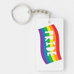 Porte-clés Indicateur Rainbow de Pride