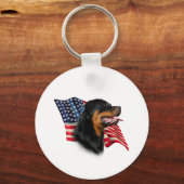 Porte-clés Indicateur Rottweiler (Recto)