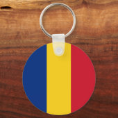 Porte-clés Indicateur Roumanie (Verso)