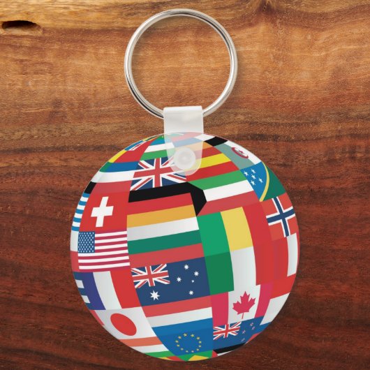 Porte-clés Indicateurs mondiaux (Recto)