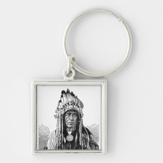 Porte-clés Indien américain (Devant)