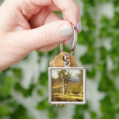 Porte-clés Indigènes dans la forêt d'eucalyptus sur des (main)