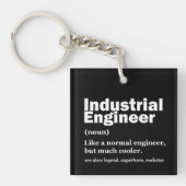 Porte-clés Industrial Engineering Funny Engineer (Devant)