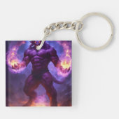 Porte-clés Inferno Guardian : Dragon avec Porte - clé incendi (Dos)