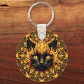 Porte-clés Inferno Kitty Mandala (Recto)