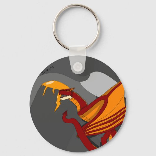Porte-clés Inferno the fire dragon Keychain (Recto)