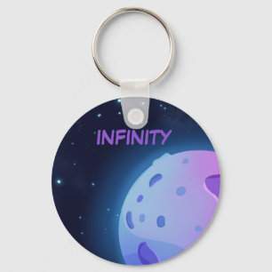 Porte-clés Infinité Dans Le Porte - clé Violet