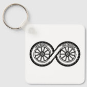 Porte-clés Infinity Deux Roues Liberté (Recto)