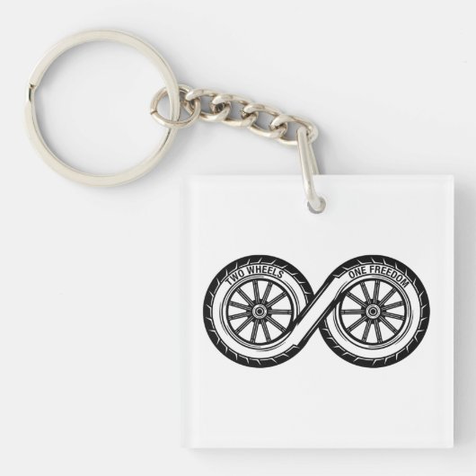 Porte-clés Infinity Deux Roues Liberté (Devant)