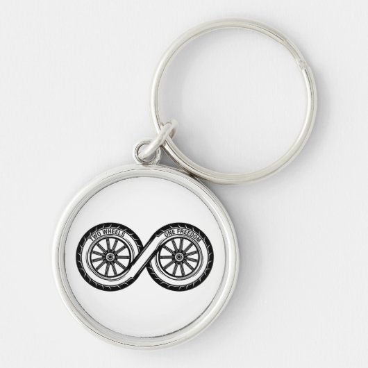 Porte-clés Infinity Deux Roues Liberté (Devant)
