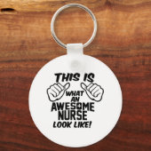 PORTE-CLÉS INFIRMIER INFIRMIER (Recto)