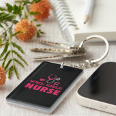 Porte-clés Infirmière Cadeau Médicale (Devant droit)