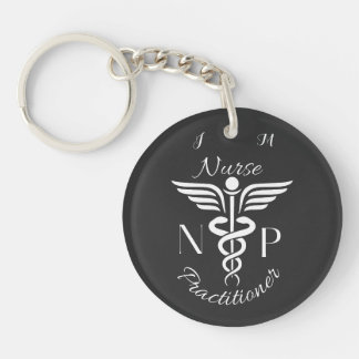 Porte-clés Infirmière Caduceus Symbole Personnalisé