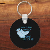 Porte-clés Infirmière CNA Risque d'automne Travailleur de san (Recto)