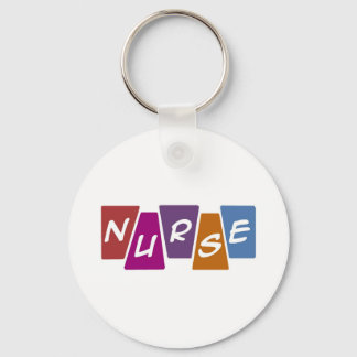 Porte-clés Infirmière - Colorée