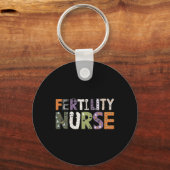 Porte-clés Infirmière De Fertilité Halloween Éffrayant Infirm (Recto)