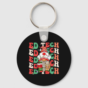 Porte-clés Infirmière de la salle d'urgence super Noël Gnome