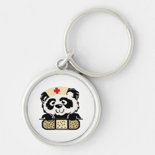 Porte-clés Infirmière de Panda