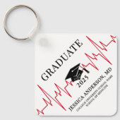 Porte-clés Infirmière Docteur Médical (Recto)